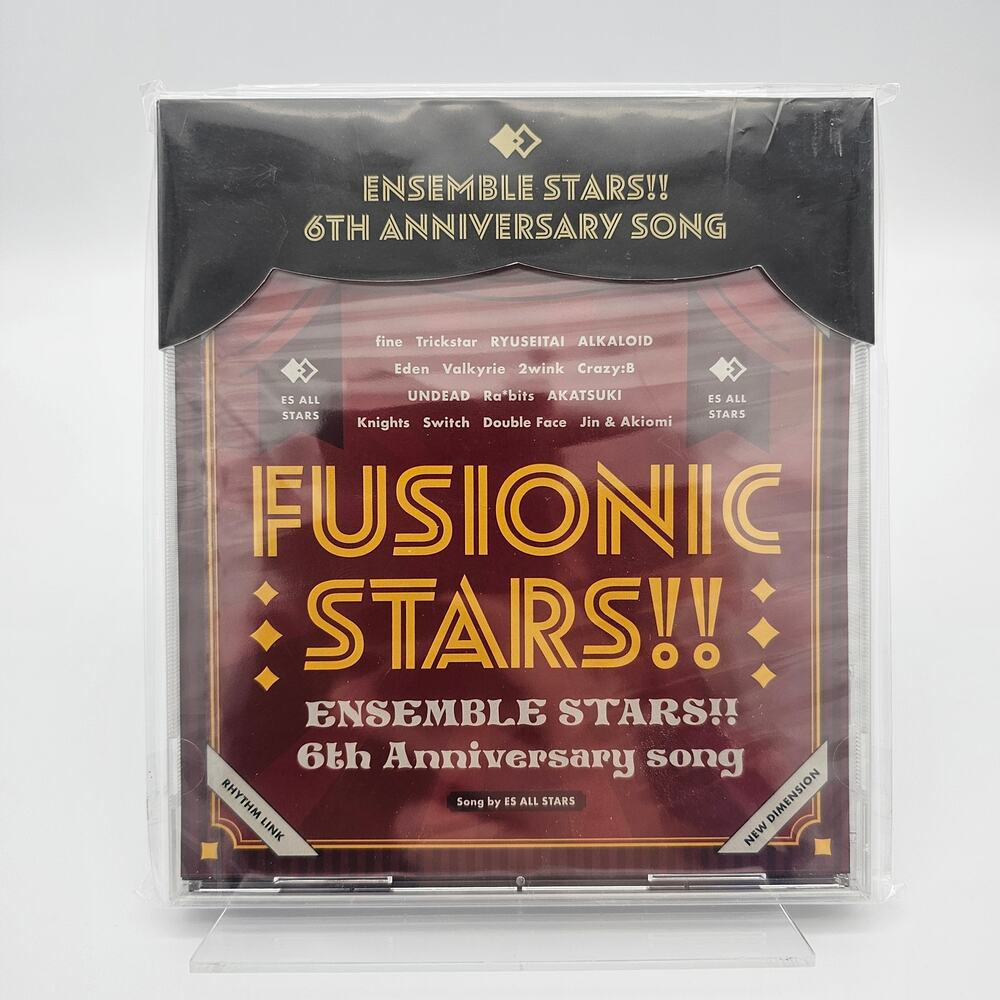 ENSEMBLE STARS!! 6th Anniversary song FUSIONIC STARS!! (CD, 2021)